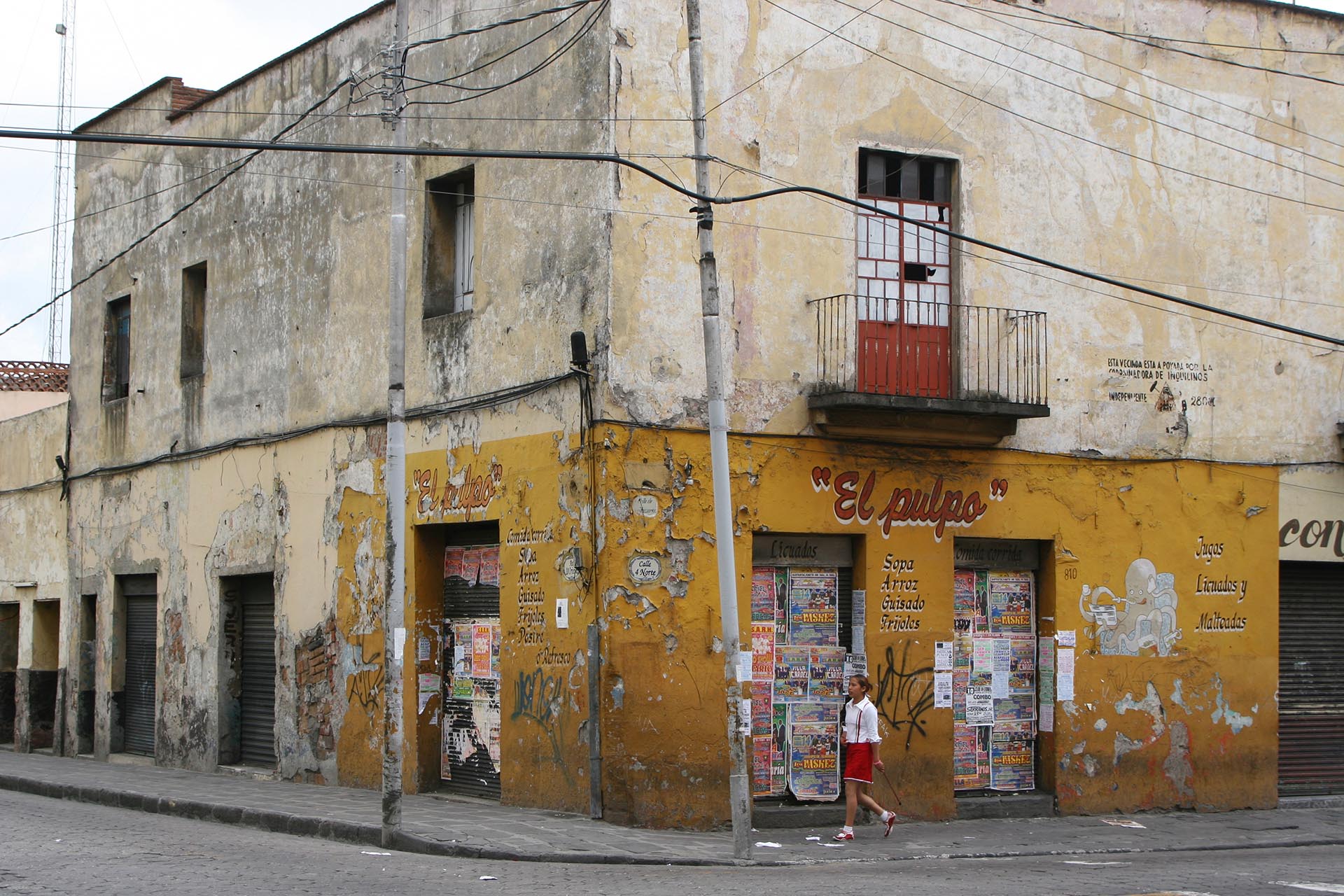 Impression Kleinstadt in Mexico